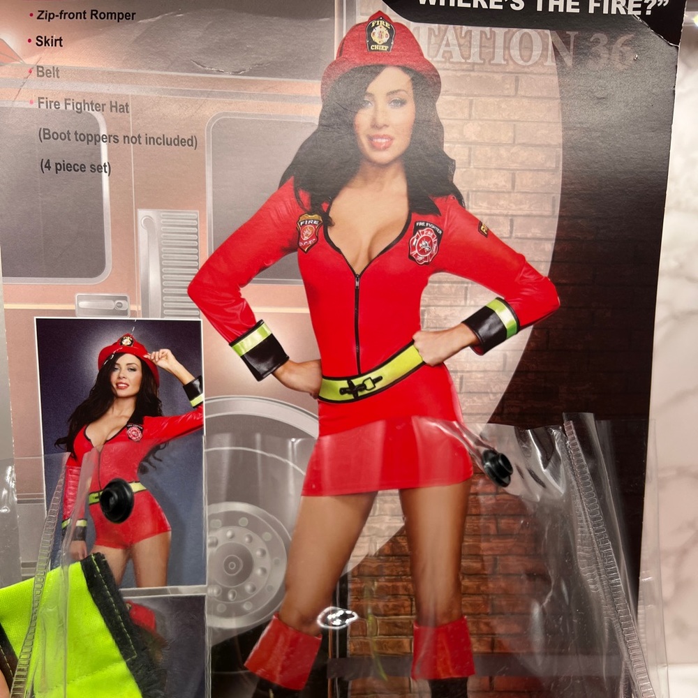 Sexy Fire Fighter Costume Women